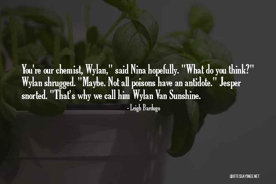 Nina Zenik Quotes By Leigh Bardugo Nina Zenik Quotes By Leigh Bardugo