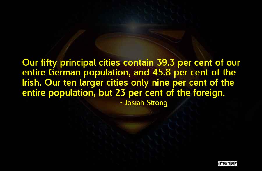 Nine Ten Quotes By Josiah Strong Nine Ten Quotes By Josiah Strong