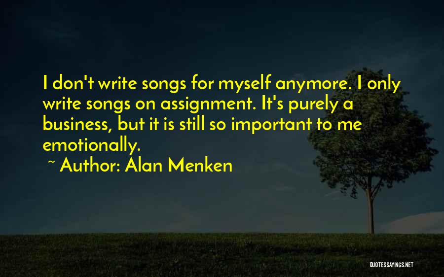 Niners Fan Quotes By Alan Menken