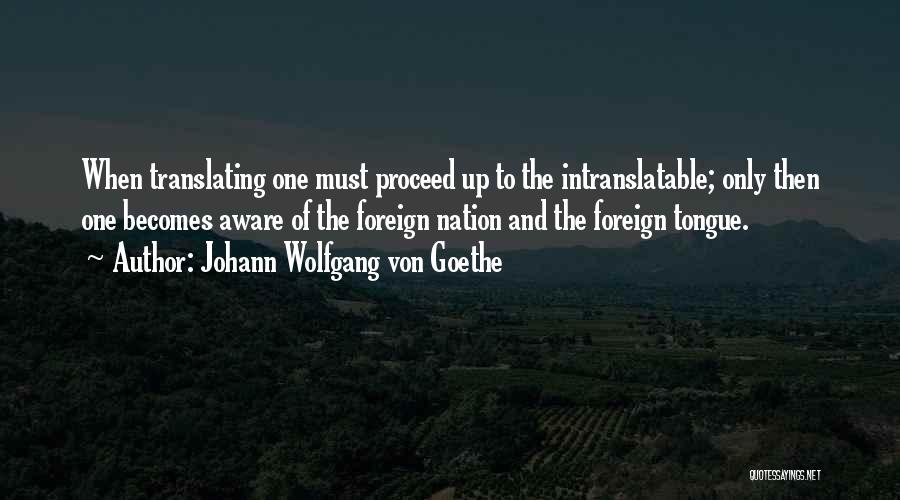 Niners Fan Quotes By Johann Wolfgang Von Goethe