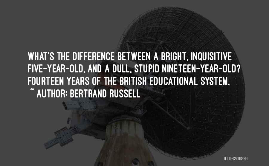 Nineteen Years Old Quotes By Bertrand Russell