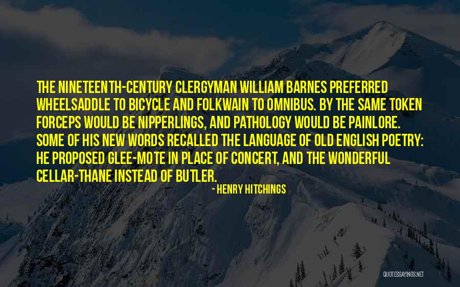 Nineteenth Century Poetry Quotes By Henry Hitchings Nineteenth Century Poetry Quotes By Henry Hitchings