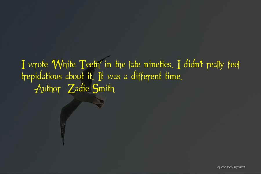 Nineties Quotes By Zadie Smith