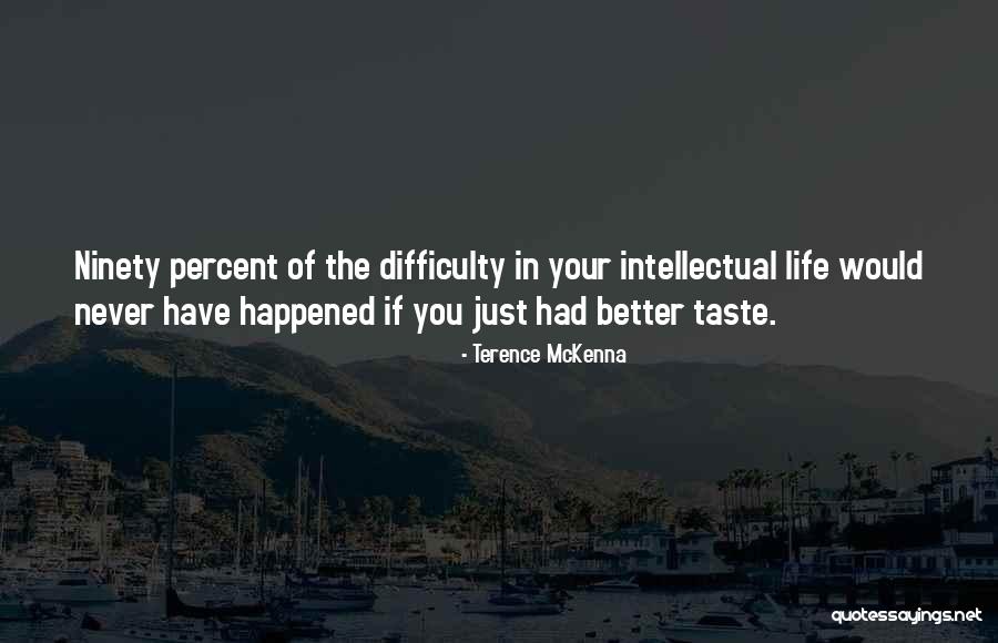 Ninety Percent Quotes By Terence McKenna Ninety Percent Quotes By Terence McKenna