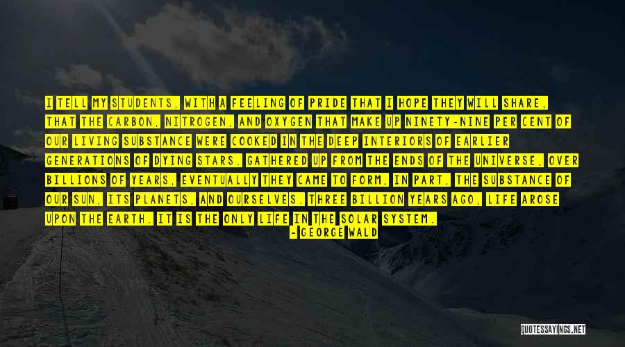 Ninety Three Quotes By George Wald Ninety Three Quotes By George Wald