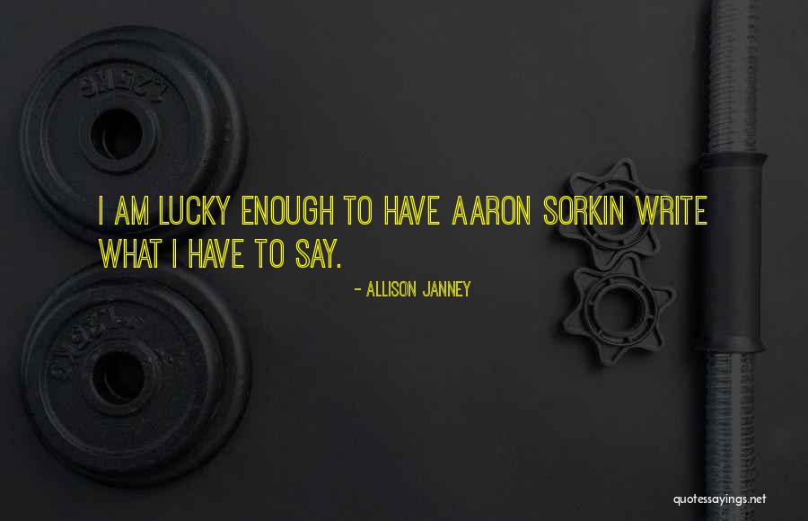 Ninfas Significado Quotes By Allison Janney Ninfas Significado Quotes By Allison Janney