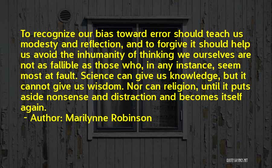Ninth Commandment Quotes By Marilynne Robinson
