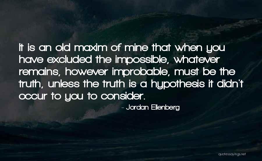 Nishizaki Concerto Quotes By Jordan Ellenberg Nishizaki Concerto Quotes By Jordan Ellenberg