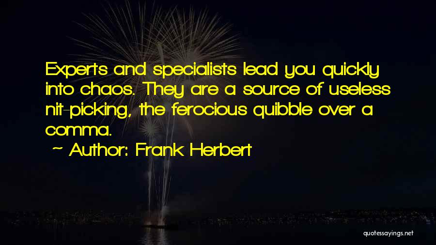 Nit Quotes By Frank Herbert
