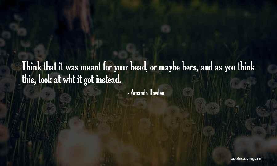 Nithing Quotes By Amanda Boyden Nithing Quotes By Amanda Boyden
