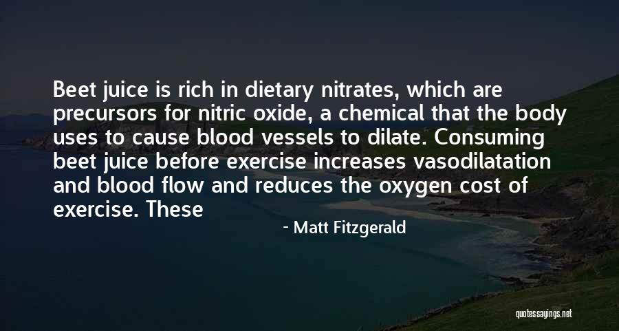 Nitrates Quotes By Matt Fitzgerald Nitrates Quotes By Matt Fitzgerald