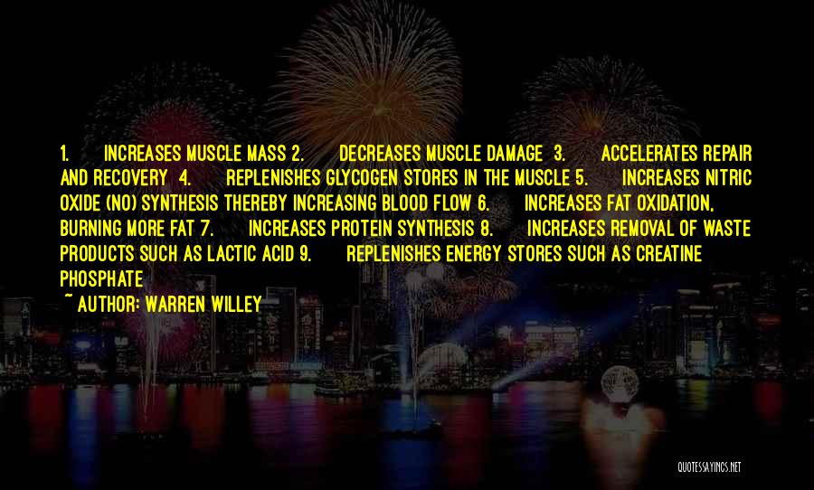 Nitric Oxide Quotes By Warren Willey