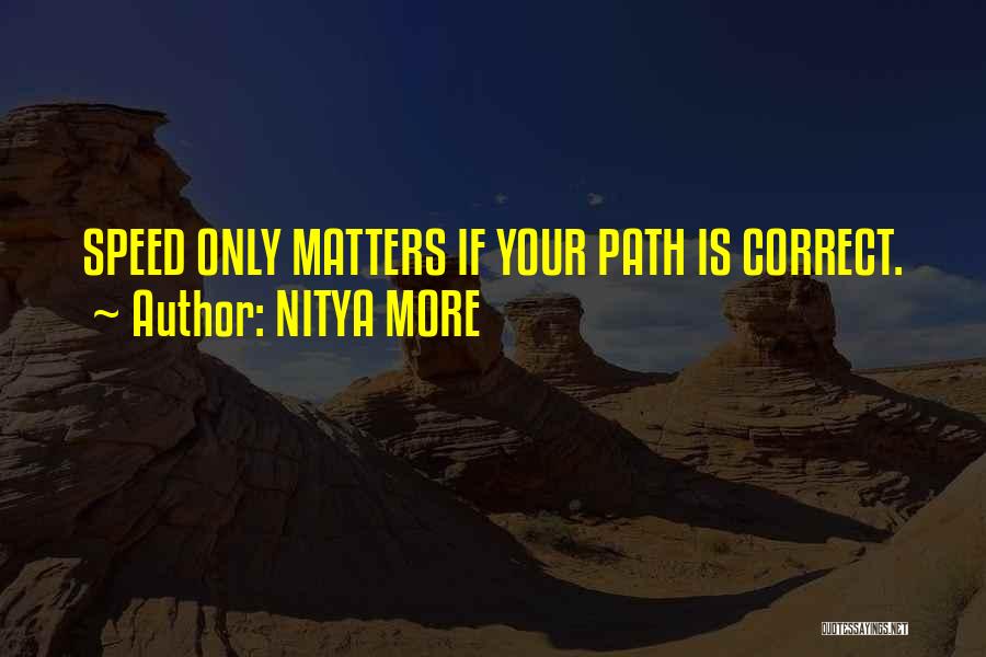 NITYA MORE Quotes 1972290