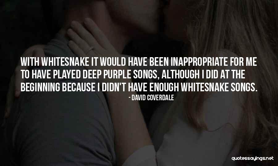 Nitzan Cohen Quotes By David Coverdale Nitzan Cohen Quotes By David Coverdale
