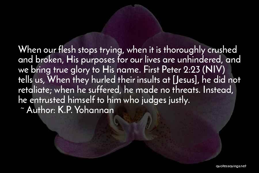 Niv Jesus Quotes By K.P. Yohannan