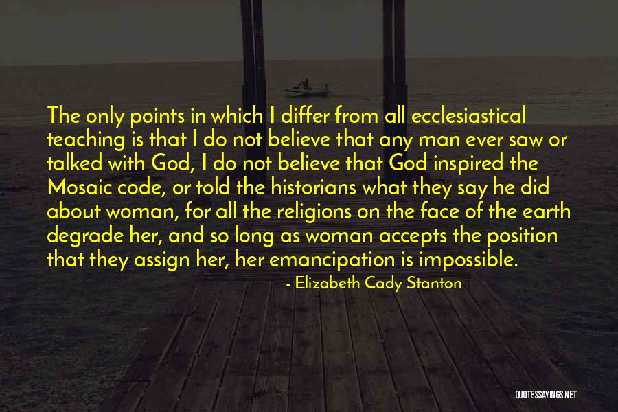 Nivelamentos Quotes By Elizabeth Cady Stanton Nivelamentos Quotes By Elizabeth Cady Stanton