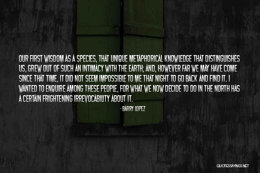 Nixon Crook Quotes By Barry Lopez Nixon Crook Quotes By Barry Lopez