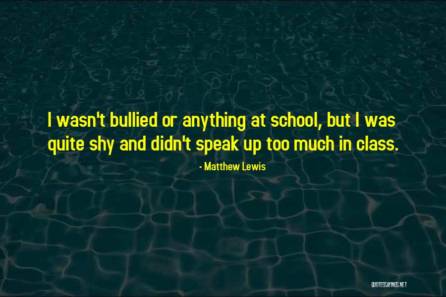 Niykee Heaton Quotes By Matthew Lewis