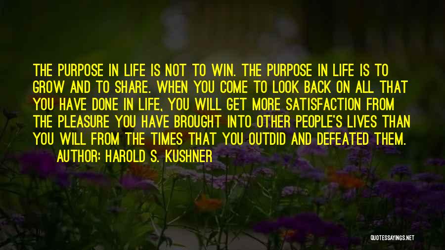 Njbpu Quotes By Harold S. Kushner