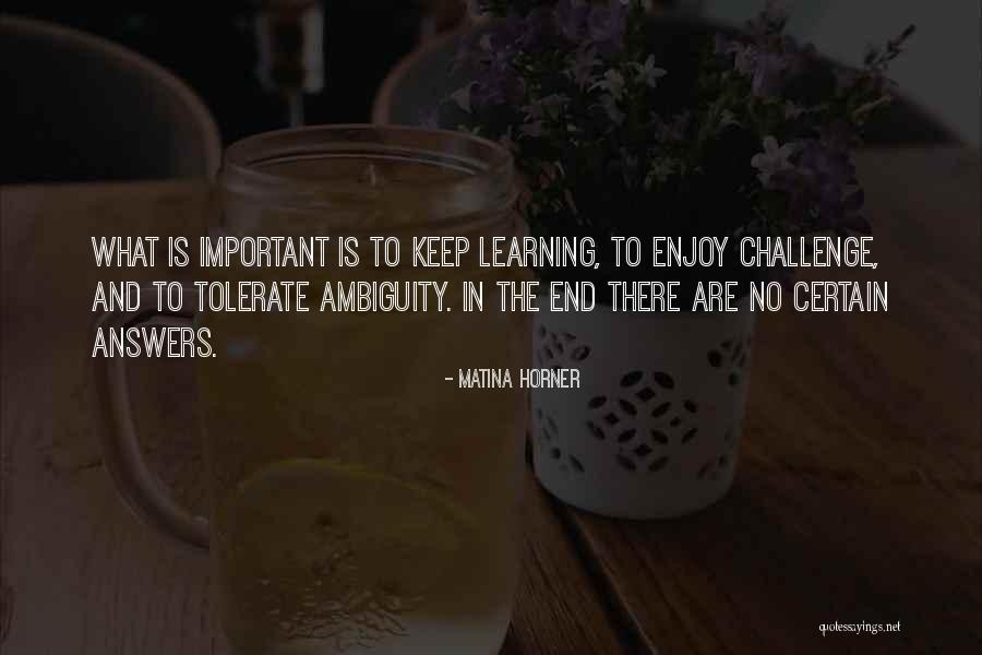 Njurar Quotes By Matina Horner Njurar Quotes By Matina Horner