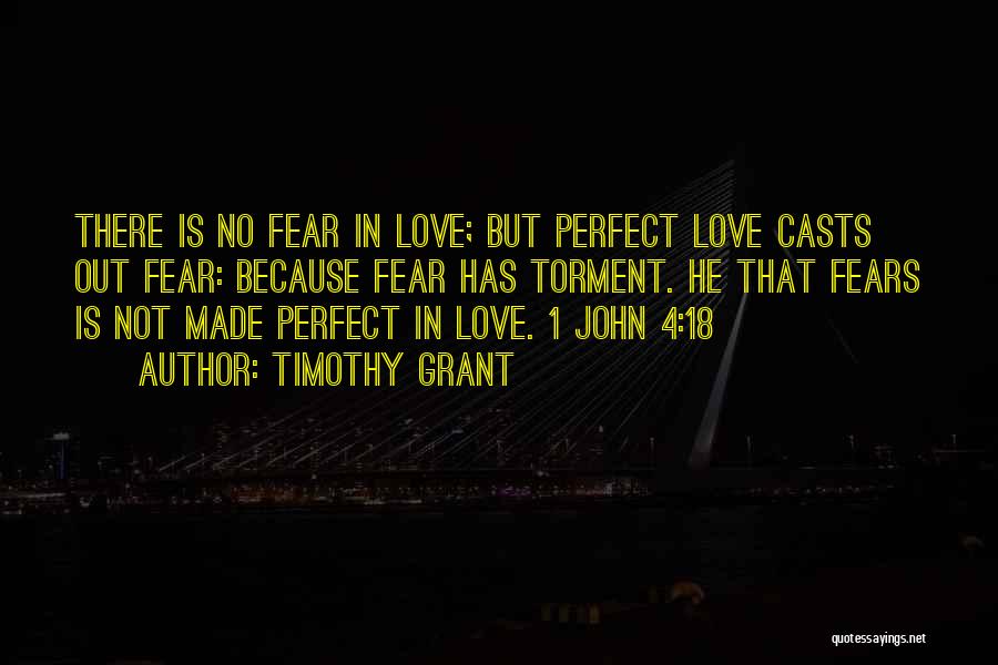 No 1 Is Perfect Quotes By Timothy Grant