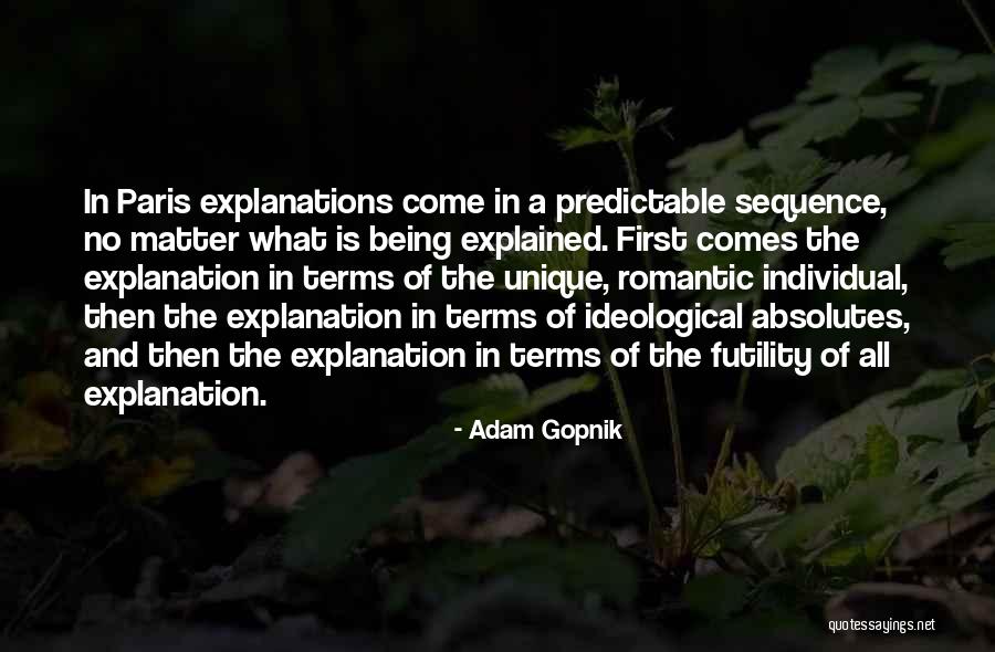 No Absolutes Quotes By Adam Gopnik