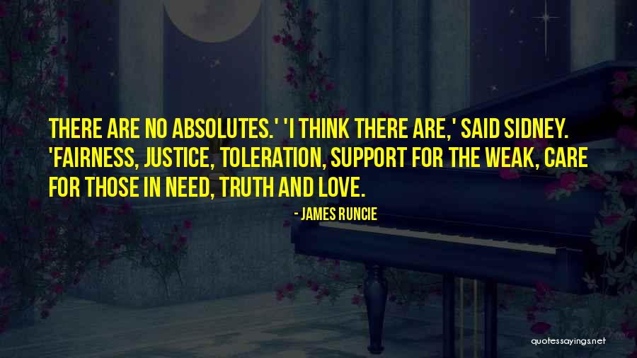 No Absolutes Quotes By James Runcie