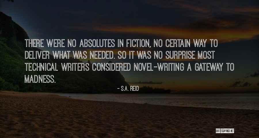 No Absolutes Quotes By S.A. Reid