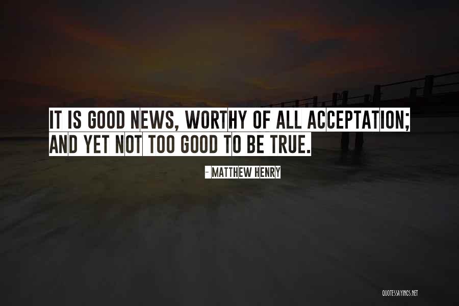 No Acceptation Quotes By Matthew Henry No Acceptation Quotes By Matthew Henry