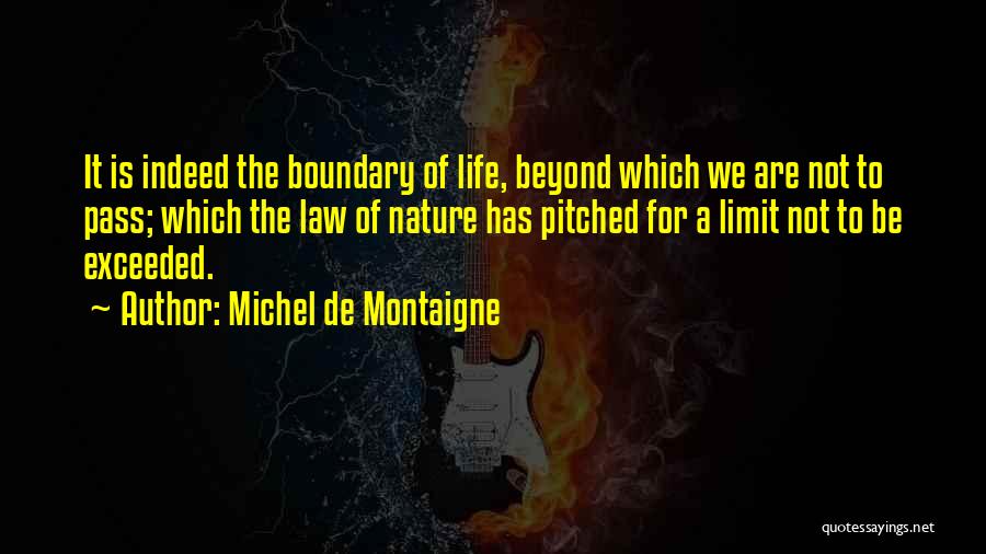 No Age Limit Quotes By Michel De Montaigne