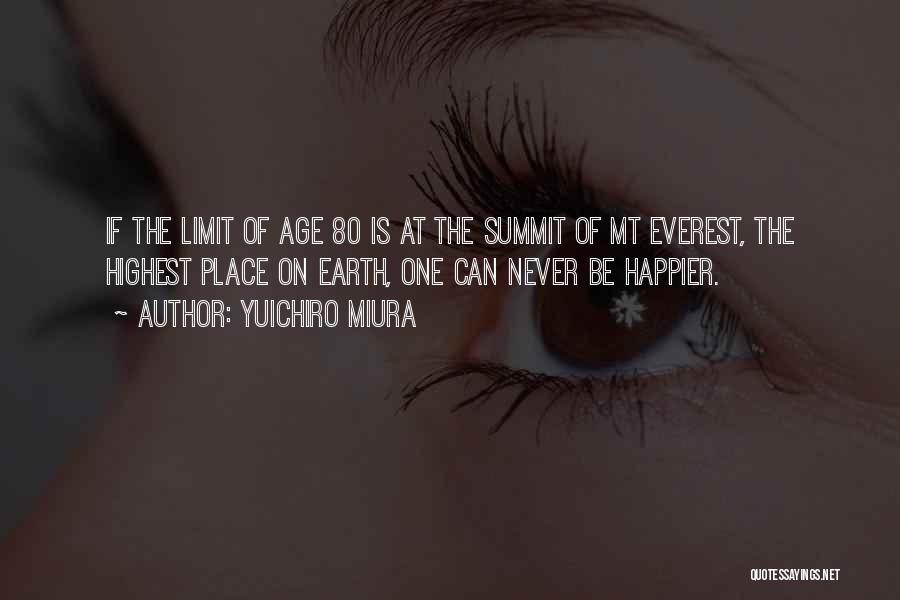 No Age Limit Quotes By Yuichiro Miura