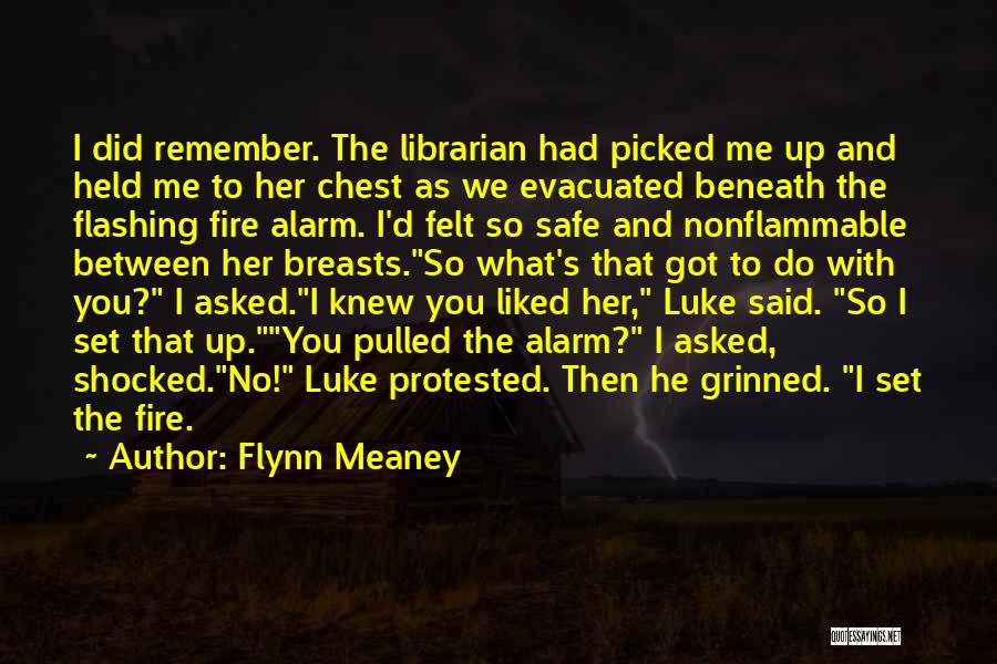 No Alarm Quotes By Flynn Meaney