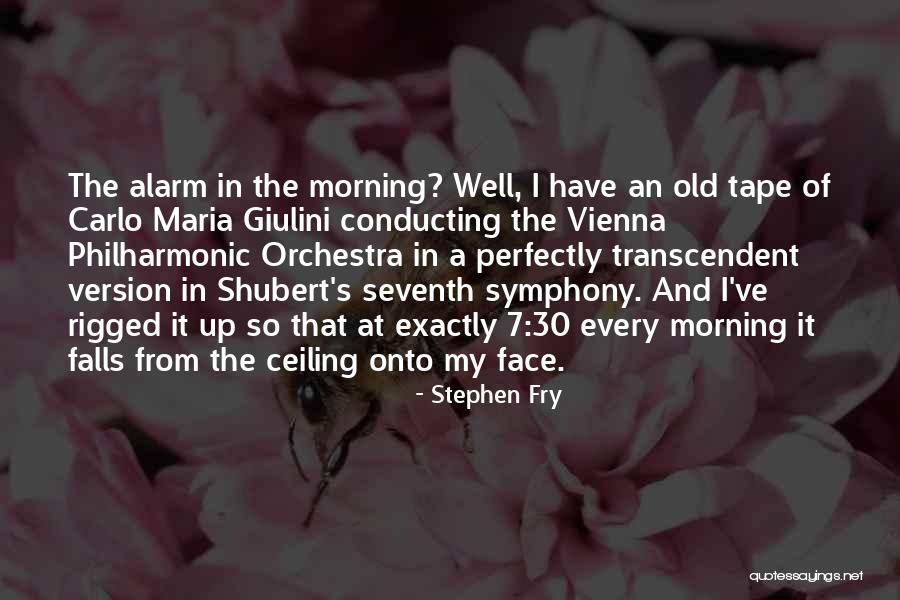 No Alarm Quotes By Stephen Fry