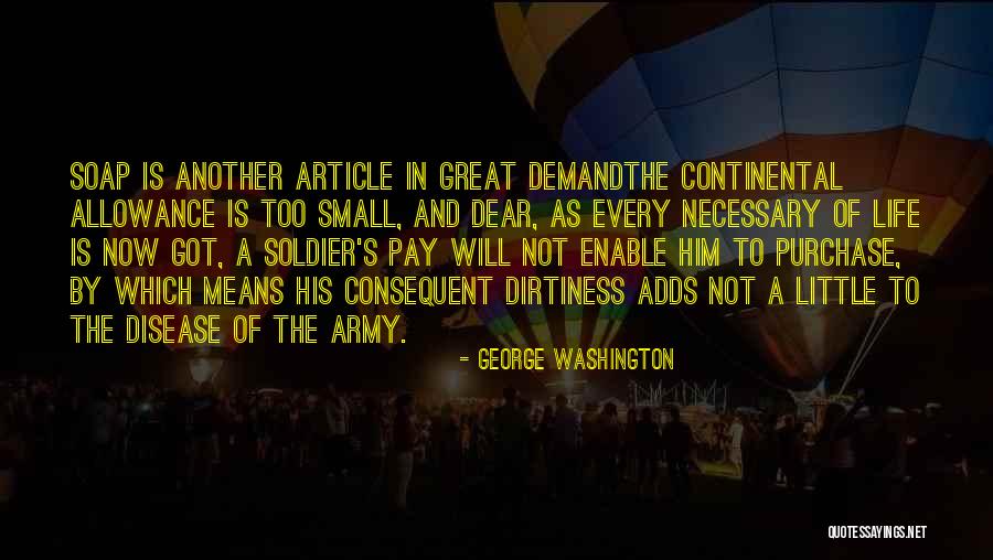 No Allowance Quotes By George Washington