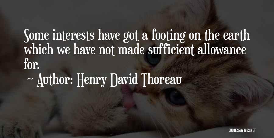No Allowance Quotes By Henry David Thoreau