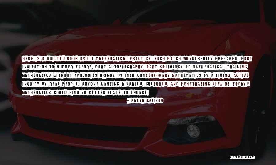 No Apologies Quotes By Peter Galison No Apologies Quotes By Peter Galison