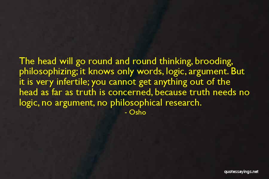 No Argument Quotes By Osho No Argument Quotes By Osho