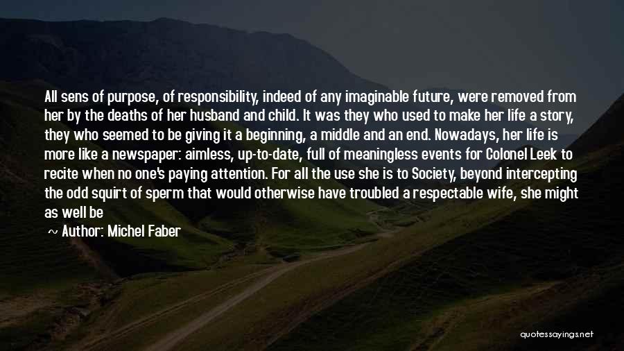 No Attention From Husband Quotes By Michel Faber