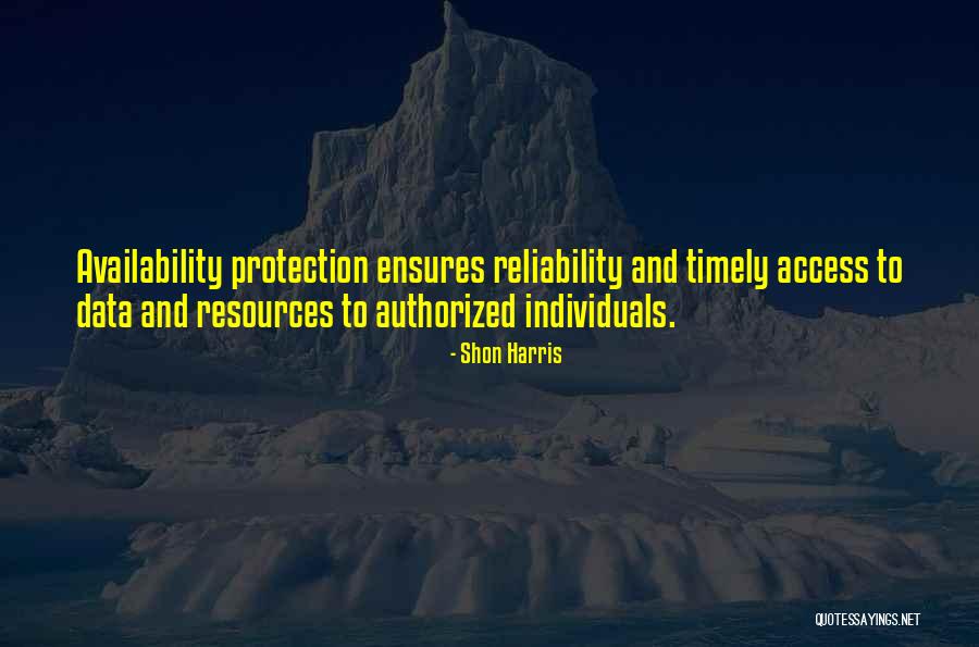 No Authorized Quotes By Shon Harris No Authorized Quotes By Shon Harris