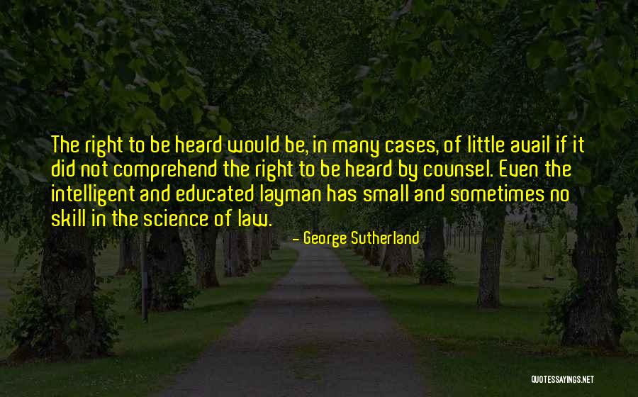 No Avail Quotes By George Sutherland No Avail Quotes By George Sutherland