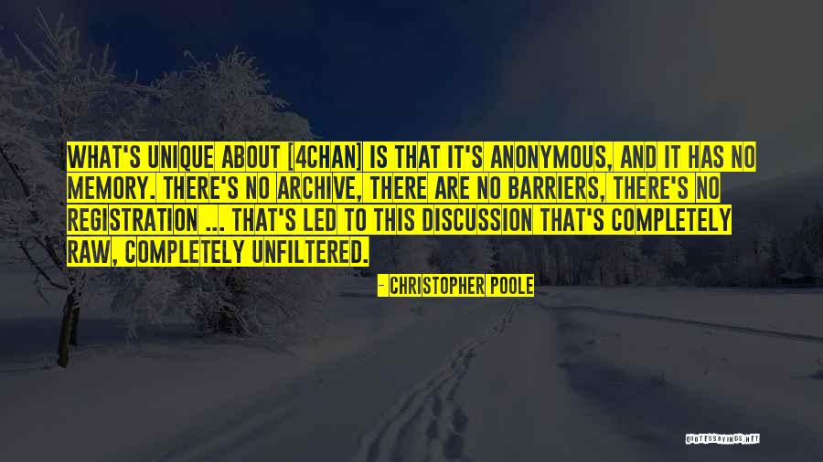No Barriers Quotes By Christopher Poole No Barriers Quotes By Christopher Poole