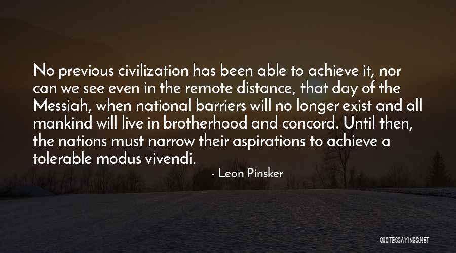 No Barriers Quotes By Leon Pinsker No Barriers Quotes By Leon Pinsker