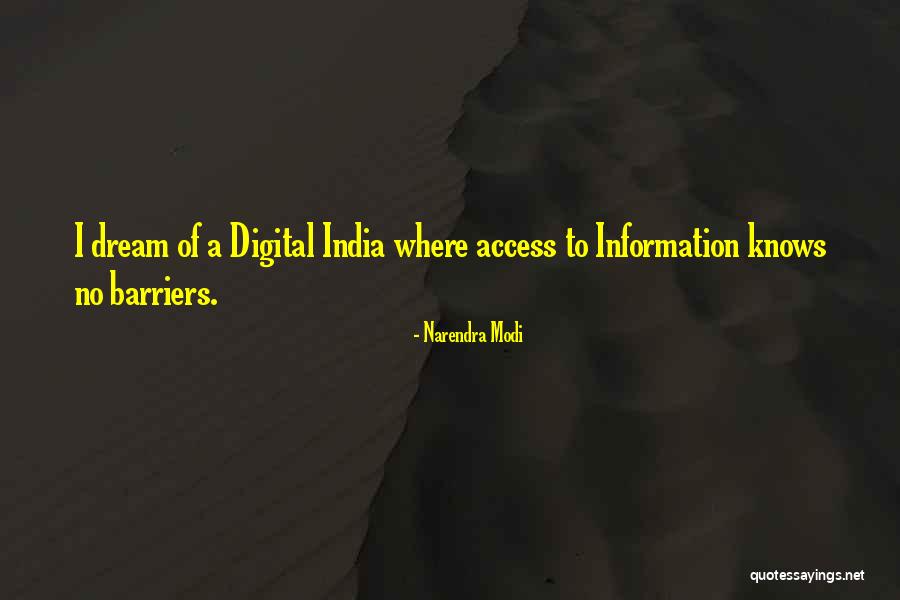 No Barriers Quotes By Narendra Modi No Barriers Quotes By Narendra Modi