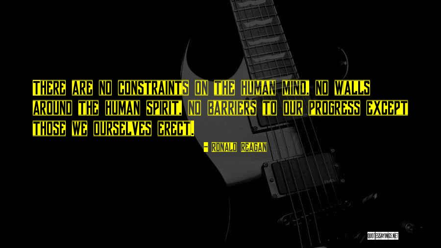 No Barriers Quotes By Ronald Reagan No Barriers Quotes By Ronald Reagan