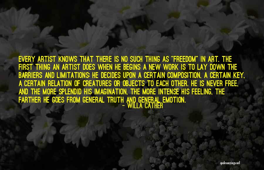 No Barriers Quotes By Willa Cather No Barriers Quotes By Willa Cather