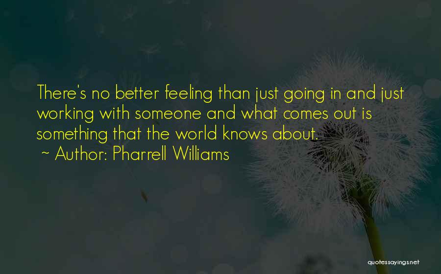 No Better Feeling Quotes By Pharrell Williams