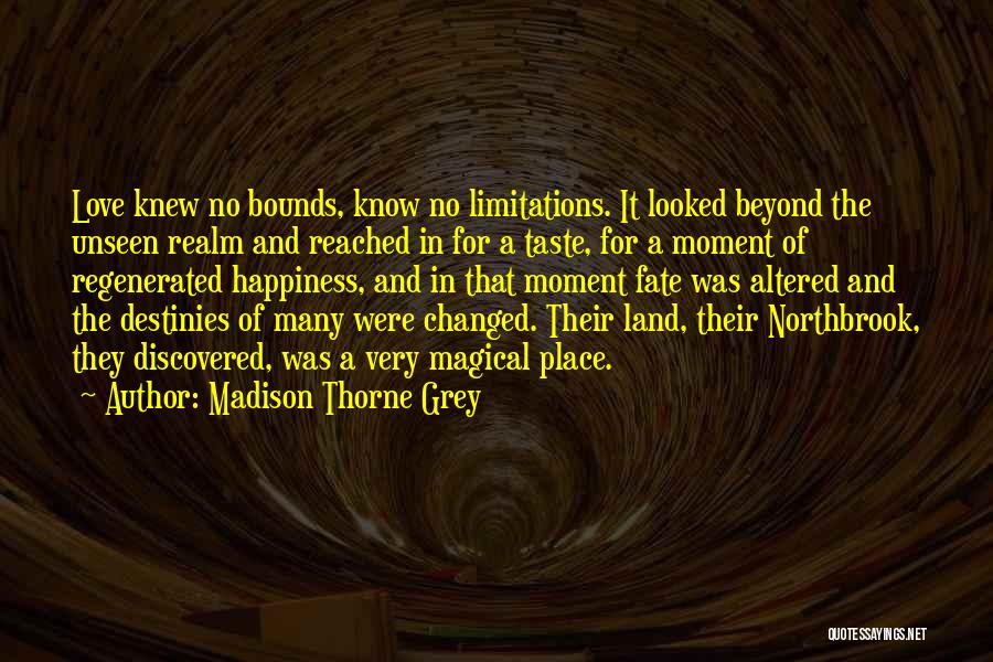 No Bounds Quotes By Madison Thorne Grey