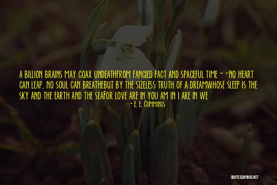 No Brains Quotes By E. E. Cummings No Brains Quotes By E. E. Cummings