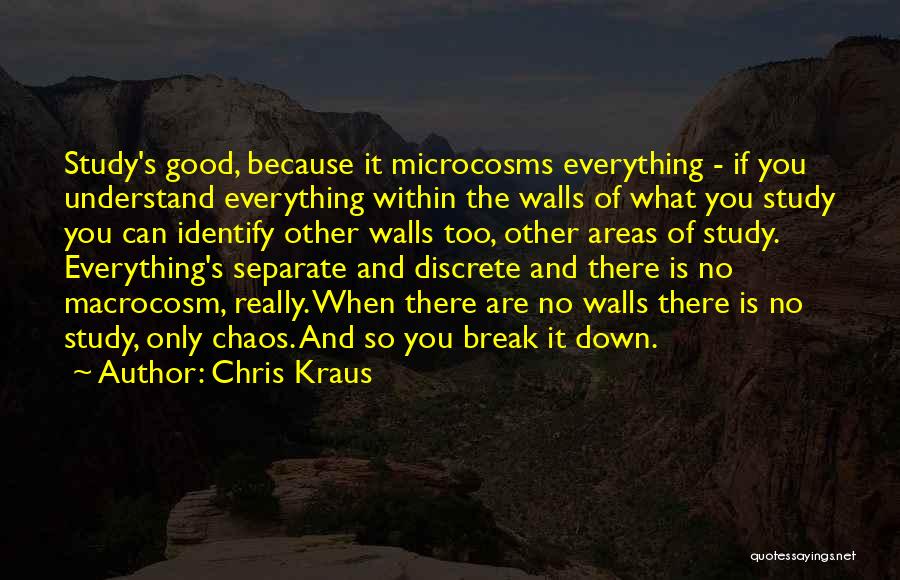 No Break Down Quotes By Chris Kraus