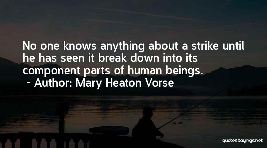 No Break Down Quotes By Mary Heaton Vorse